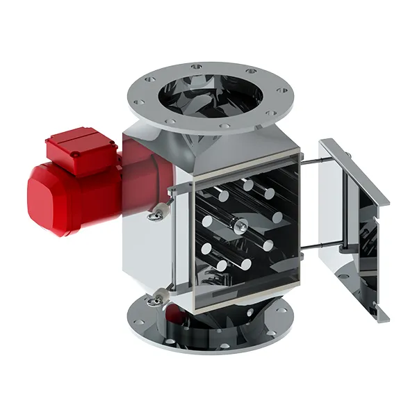 Pemisah Magnetik Berputar Parut